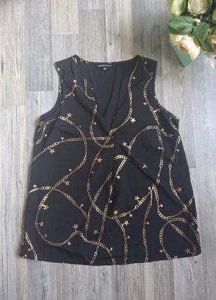 Красивая летняя блуза звезды размер батал 48/50