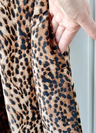 Леопардовая юбка, юбка леопард, юбка3 фото