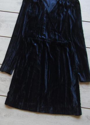 Неймовірна оксамитова бархатна сукня від h&m9 фото