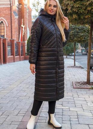 Пальто miorichi viola 46 чорний (01040-black46)