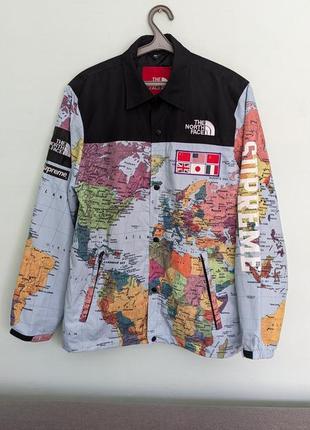 The north face & supreme мужская куртка