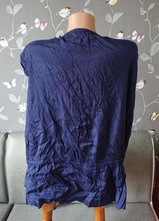 Летняя блуза вискоза  большой размер батал 50 /52 футболка блузка4 фото