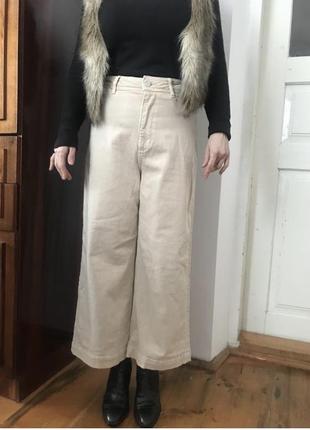 Джинси, штани mango бежеві