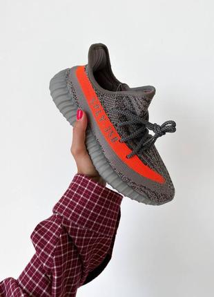 Кроссовки adidas yeezy boost 350 v2 beluga reflective8 фото