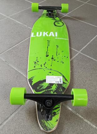Лонгборд lukai 94 см зеленый (32023_2)