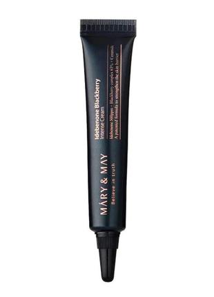 Mary & may idebenone blackberry complex intense cream 12g антиоксидантний крем