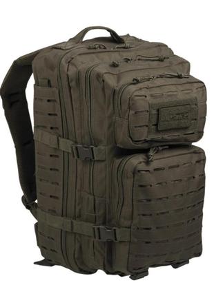 Рюкзак штурмовий mil-tec assault lazercut 36 л оливковий
