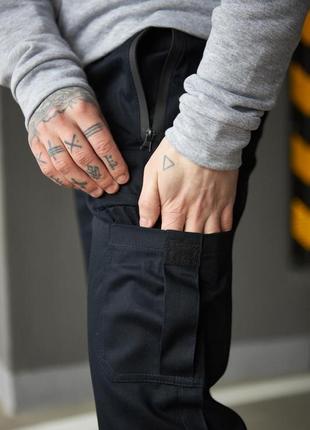 Чоловічі повсякденні котонові демісезонні штани карго7 фото