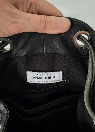 Кожаный большой рюкзак mohito by anja rubik6 фото