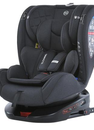 Автокресло 0-36 кг с isofix elcamino everest dark gray с isofix и top tether3 фото