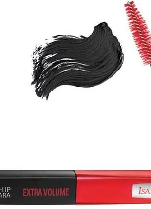 Тушь isadora build-up mascara extra volume 02 - dark brown (темно-коричневый)