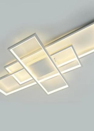 Керована світлодіодна люстра esllse sven 110 w 3s smart 900х500х80-white-220-ip20