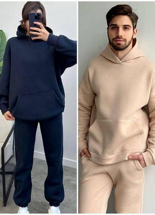 Теплий костюм на флісі 
family look💫