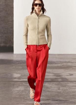 Zara кардиган из букле-трикотажа