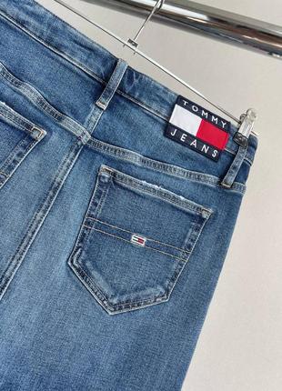 Женская джинсовая юбка Tommy jeans оригинал8 фото