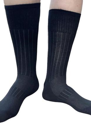 Набор мужских тренинговых носков 10 пар черный