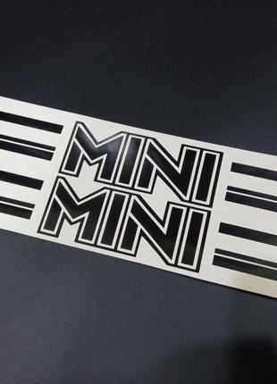 Черные глянец без фона наклейки на мотоцикл мопед советский рига riga мини mini