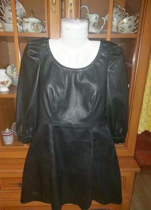 Модне жіноче плаття імітація шкіри фірма topshop