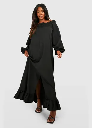 Платье boohoo макси новое ( 52-56 )