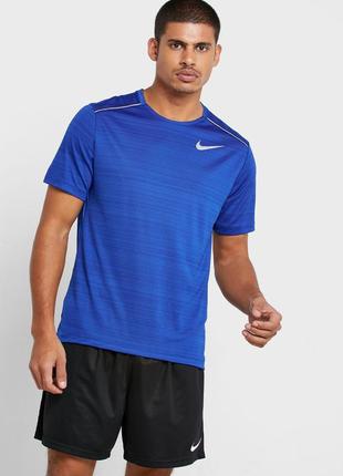 Мужская футболка nike running dri-fit1 фото