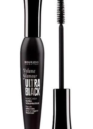 Тушь для ресниц bourjois volume glamour ultra black, 12 мл1 фото