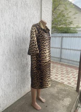 Актуальна сукня з леопардовим принтом великого розміру .2 фото