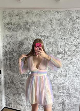 Нежное маленькое платье, вечернее платье