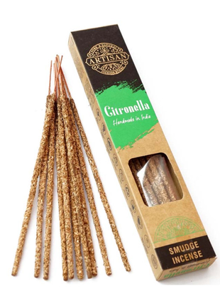Raj artisan smudge incense citronella цитронелла