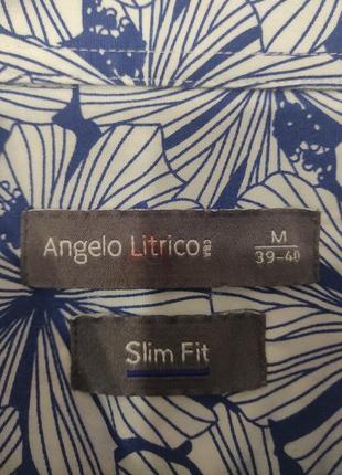 Акция 🎁 стильная рубашка angelo litrico c&amp;a в цветочный принт h&amp;m primark2 фото