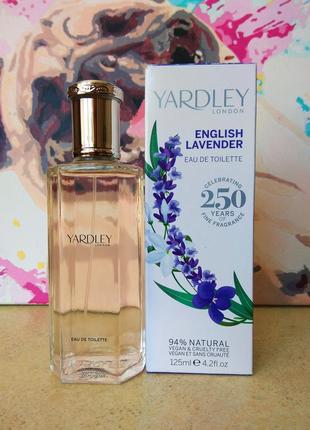 Yardley english lavender туалетная вода для женщин 125 мл.