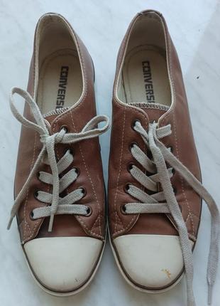 Кедi converse натуральная кожа
