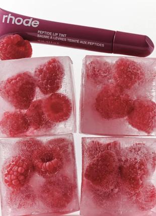 Rhode peptide lip tint raspberry jelly1 фото