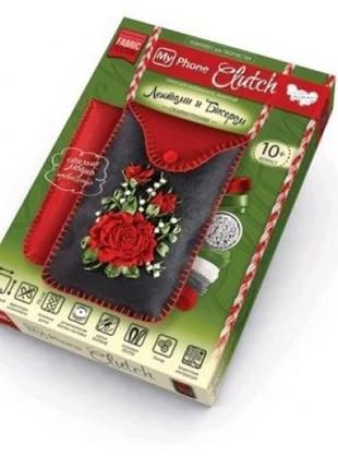 Чохли з вишивкою стрічками my phone clutch  мрсl-01-04 троянди tm danko toys (1/10)