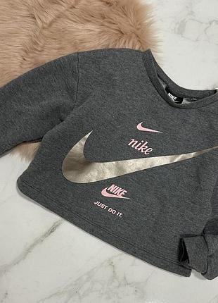 Стильный укороченый свитшот nike, свитшот, кофта, свитерок