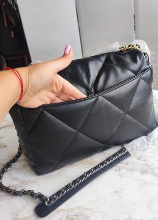 Брендовая стеганая сумка клатч шанелы