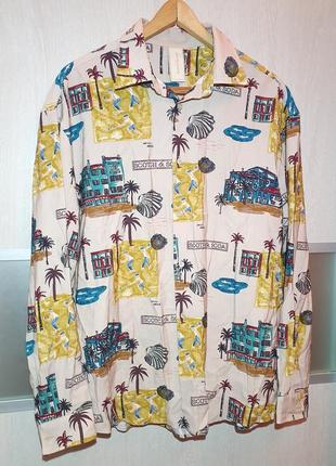 Сорочка scotch &amp; soda twill shirt (м) 8