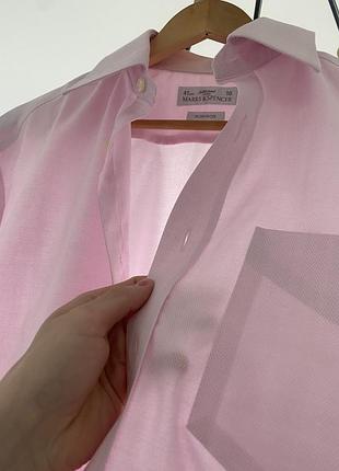 Рожева сорочка marks&spencer