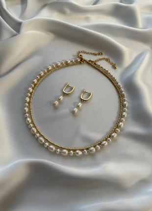 Чокер з японського бісеру міюкі