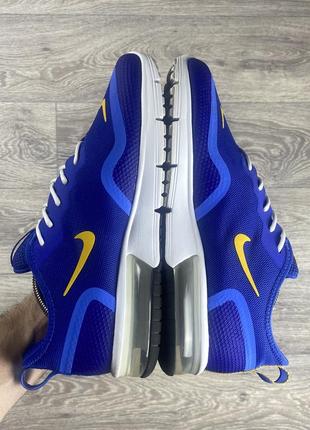 Nike air max кроссовки 43 размер синие оригинал8 фото