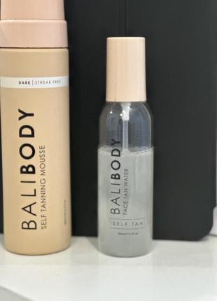 Bali body спрей-автозасмага для обличчя face tan water
