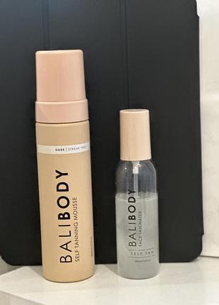 Bali body спрей-автозасмага для обличчя face tan water
