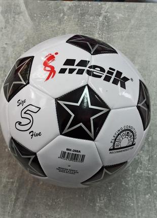 М'яч футбольний meik розмір №5 вага 330 г1 фото