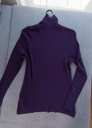 Лонгслив, водолазка в рубчик, на пышные формы, размер 20 xl, 2xl,3xl