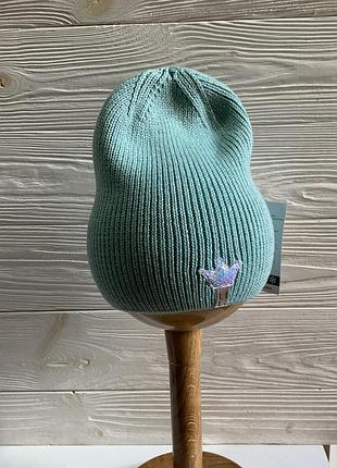 Шапка бини для девочки деми