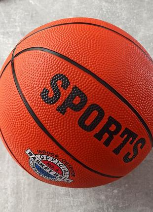 М'яч баскетбольний малий, розмір №3, 17 см3 фото