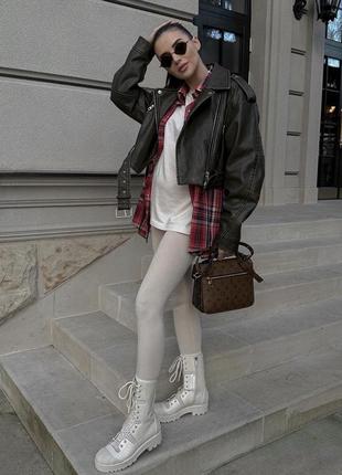 Косуха, куртка из экокожи zara
