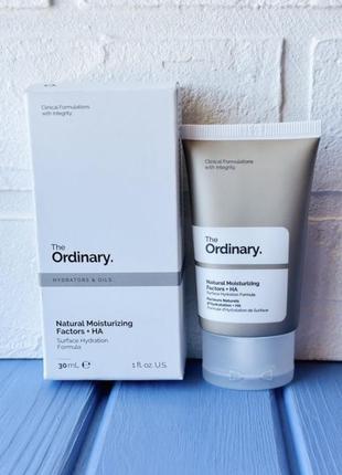 The ordinary natural moisturizing factors + ha зволожувальний крем з гіалуроновою кислотою 30ml