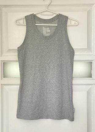 Жіноча котонова майка для спорту та фітнесу