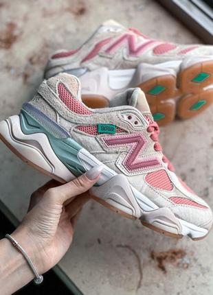 Кроссовки nb 9060 joe freshgoods inside voices penny cookie pink