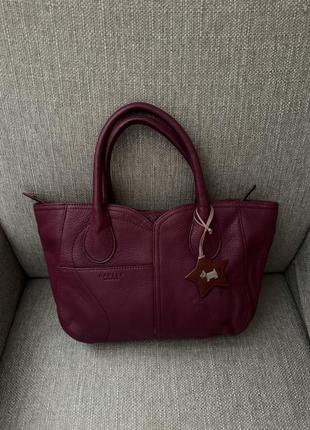 Кожаная сумка radley, оригинал!